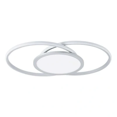 Immagine di Lucande Plafoniera LED Senne, 63 cm, argento, alluminio