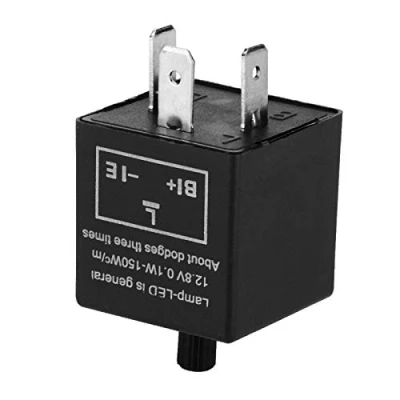 Immagine di Fydun Relè automobilistico intermittente 12v 3 pin CF13 JL02 LED di conversione frequenza regolabile per indicatore direzione + cbr600f4 indicator relay centrale clignotante