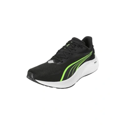 Immagine di PUMA Electrify Nitro 4, Scarpe per Jogging su Strada Uomo, Black Yellow Alert Feather Gray, 40 EU