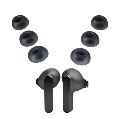 Immagine di kwmobile 6x Auricolari di ricambio compatibile con JBL Live Pro 2 TWS Gommini sostitutivi per cuffie in Ear Silicone TPU