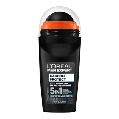 Immagine di L&#039;Oréal Paris, Deodorante, L&#039;Oreal Uomo Expert Carbon Protect 4W1 Anti traspirante Xxl Roll On 50Ml (Roll on, 50 ml)