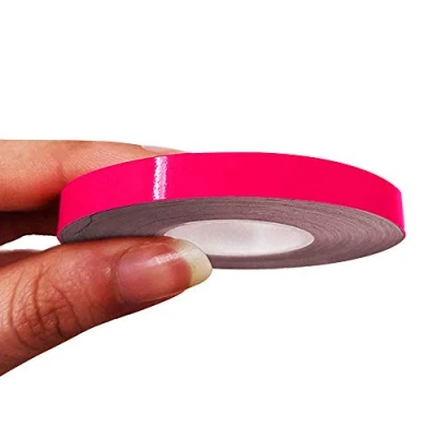 Immagine di 4R Quattroerre.it 10490 Trim Stripes Strisce Adesive per Auto, Fucsia Fluo, 7 mm x 10 mt