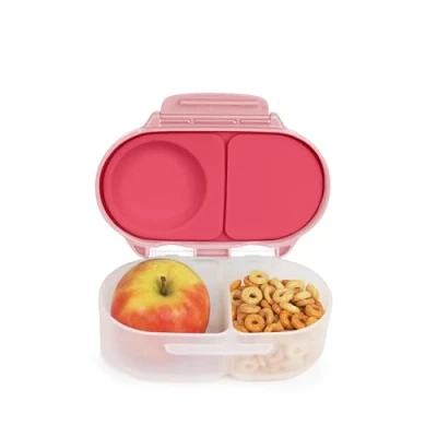 Immagine di b.box Porta Merenda Mini Bento Box con 2 Scomparti a Prova di Perdite Pranzo e Bambini Scuola Lunch Adatto Frutta Intera Senza BPA