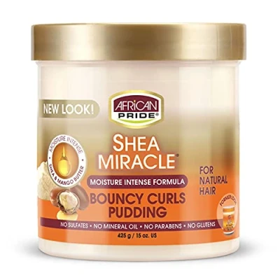 Immagine di AFRiCAN PRIDE SHEA MIRACLE BOUNCY CURLS PUDDING 15oz