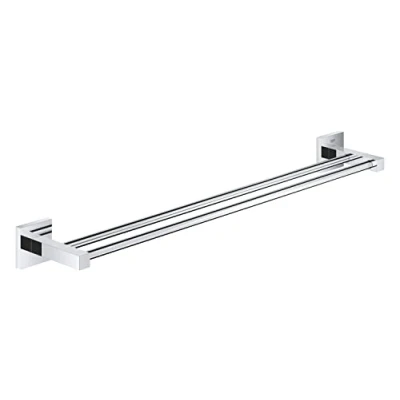 Immagine di GROHE QUICKFIX Start Cube,Portasciugamani doppio,Installazione a vite,600mm,Cromo,41104000