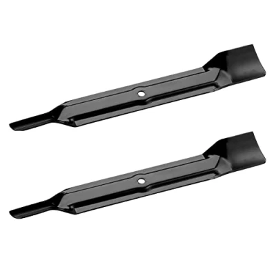 Immagine di 2 X 32 CM tagliaerba compatibile con tosaerba elettrico GARDENA PowerMax E/lama di ricambio 4080 in acciaio temprato (durezza 45 HRC)