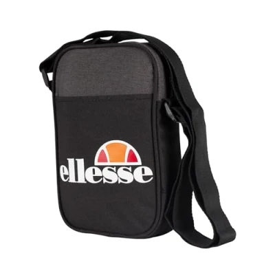 Immagine di Ellesse Lukka Borsa a tracolla, Uomo, Taglia: One Size, Black/charcoal marl