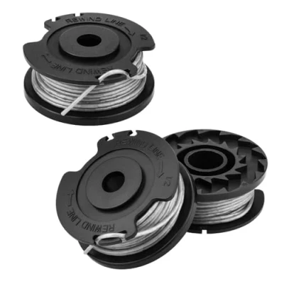 Immagine di bobina di ricambio per decespugliatore Bosch ART 23 SL 26 SL, EasyGrassCut 18, 23, 26, 18 230, 260, tagliaerba F016800569 F016800385, e filo decespugliatore, 3 pezzi