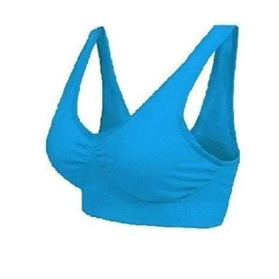 Immagine di Boolavard Reggiseno da donna, classico, push up e senza ferretto, confezione 3 turchese L