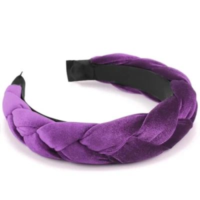 Immagine di DRESHOW Cerchietti Intrecciati per Donna Velluto Cerchietto Elastico Criss Cross Accessori Capelli