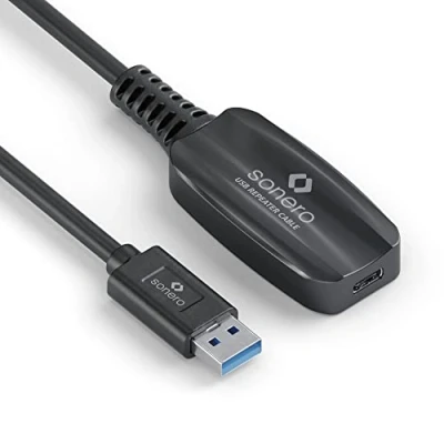 Immagine di Sonero estensione attiva USB 3.2 Gen1x1 A/C nero 5,00 m