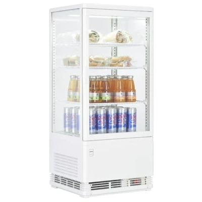 Immagine di METRO Professional Vetrina refrigerata GGC2078, capacità 78 L, intervallo di temperatura 0 12C, illuminazione a LED, ideale per gastronomia