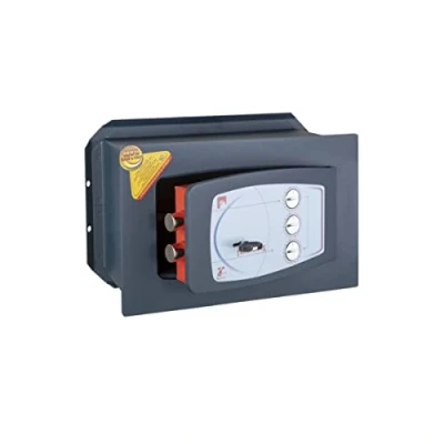 Immagine di Technomax, Cassaforte a muro, Serie Gold Diplo modello GD/3B, Aperetura con chiave doppia mappa + combinatore 3 Volantini, Dimensioni mm. 210 (H) x 340 (L) 150 (P)
