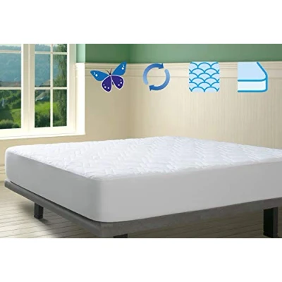 Immagine di Savel, Coprimaterasso Trapuntato con Trattamento all’Aloe Vera Microfibra Extra Morbida Reversibile e AdattabileSingolo (80x190/200cm)