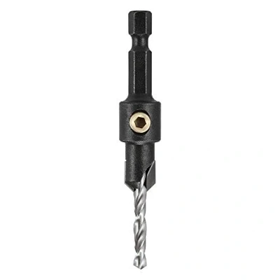 Immagine di Trend Snappy Svasatore TCT da 9,5 mm con trapano HSS regolabile 4 mm, accessorio per cambio rapido, SNAP/CS/4 MMTC