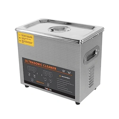 Immagine di Pulitore ad ultrasuoni 3L professionale commerciale in acciaio inox pulizia 1 30 minuti timer 0 80 C riscaldatore 120W 240V 40kHZ gioielli parti metalliche Incluso cestino rete metallica