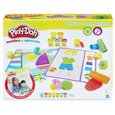 Immagine di Play Doh Impara Texture e Colori (Hasbro b3408105) [Versione Spagnola]