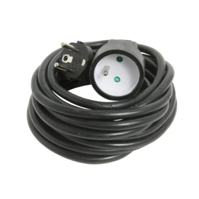 Immagine di Debflex 335256 Prolunga HO5VV F 3G1,5, 5 m, colore: Nero