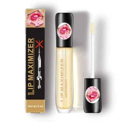 Immagine di GL Turelifes Lip Gloss Plumper Maximizer Balsamo Volume Estremo, salute Labbra idratate, Elimina la secchezza Rughe Migliora lucentezza paffuta