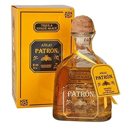 Immagine di PATRON TEQUILA 100 DE AGAVE ANEJO 70 CL IN ASTUCCIO