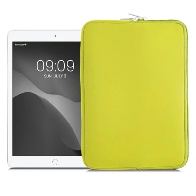 Immagine di kwmobile Cover Tablet Compatibile con 9,7&quot; 11&quot; Custodia eReader Universale Copertina Protettiva in Neoprene Giallo