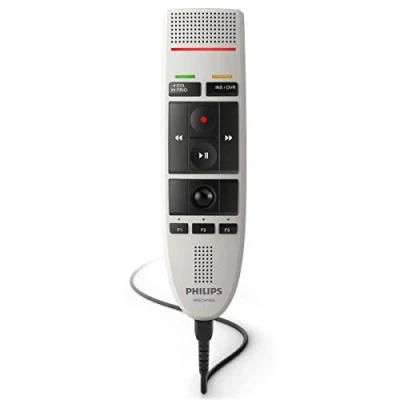 Immagine di Philips Microfono dittafono SpeechMike, USB, colore: Bianco, LFH3200/01