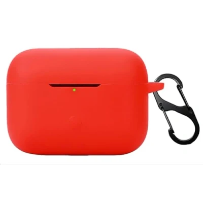 Immagine di GIOPUEY Cover Compatibile con Marshall MOTIF II ANC, Cilicone Custodia, Ultrasottile Case Cover, Antiurto, Resistente ai Graffi Rosso