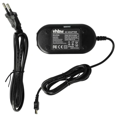 Immagine di Caricabatterie vhbw compatibile con Nikon CoolPix L100, L110, L120, L810, L820 etc. sostituisce EH 67. 220V 10W (5V/2.0A)
