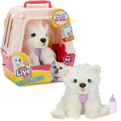 Immagine di Little Live Pets My Really Real Puppy Luna dei Samoiedi, Multicolore, 26578