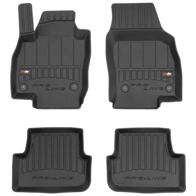 Immagine di M MOTOS Tappetini in gomma per auto adatto Skoda Fabia IV dal 2021 Migliorate il vostro comfort di viaggio con tappetino antiscivolo 3D. tutte le stagioni, prot