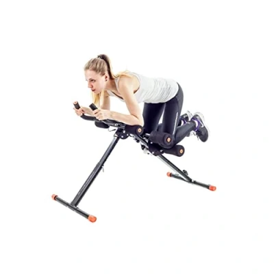 Immagine di TechFit Panca per Addominali Palestra Pieghevole Attrezzatura di Fitness Verticale, Supporto l&#039;Addome Fermo, Dispositivo Vita, Piattaforma Resistenza