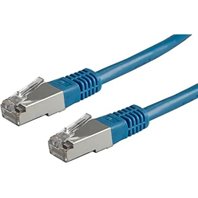 Immagine di Value 21.99.1344 RJ45 cavo di rete, patch CAT 6 S/FTP 2.00 m Blu doppia schermatura 1 pz.