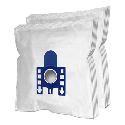 Immagine di 10 sacchetti per aspirapolvere Premium adatti Miele Complete C1, C2, C3, Classic S8340 Ecoline, C1 S5 Ecoline con chiusura igienica, filtro incluso