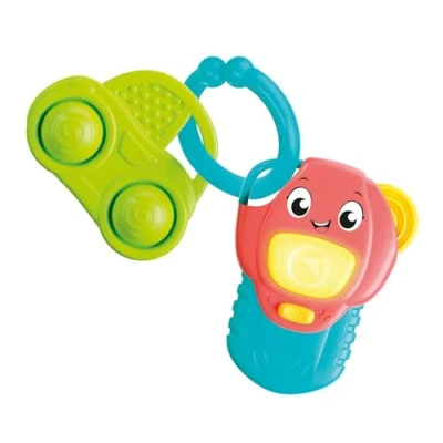 Immagine di Clementoni Gioco Musicale Neonato, My First Activity Key, Regalo Elettronico Prima Infanzia, Prime Attività, Centro Attività Luci E Suoni, Bambini 3 36 Mesi, 17893