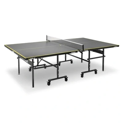 Immagine di JOOLA Inside J15 Tavolo da ping pong pieghevole per interni, montaggio rapido, con rete, grigio, 274 x 152,5 76 cm