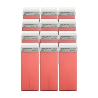 Immagine di RESTASE Cera Depilatoria Liposolubile Roll On, Biossido di Titanio, per Pelli Secche, Sensibili e Delicate, 12 x 100 ml, Made in Italy