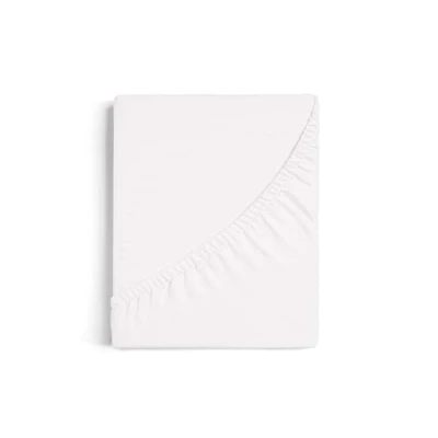 Immagine di Burrito Blanco Lenzuolo con angoli A8 in cotone 100% per culla 60 Colore bianco