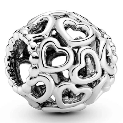Immagine di Pandora Perlina traforata 790964 Argento Donna Apri il tuo cuore