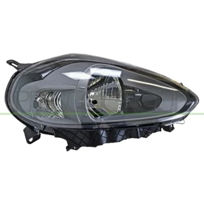 Immagine di PRASCO FT3444913 fari Dx H4 grigio scuro con motore regolazione assetto FIAT: Punto Evo Hatchback, ABARTH: