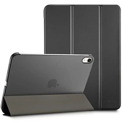 Immagine di ProCase Cover iPad 10 Generazione 10,9 Pollici 2022, Custodia [A2696 A2757 A2777] Sottile Leggera Auto Sveglia/Sonno Nero