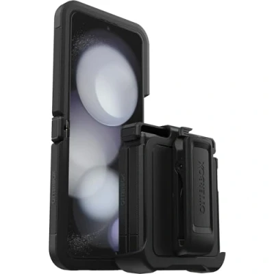 Immagine di Otterbox Defender XT Backcover per cellulare Samsung Galaxy Z Flip5 Nero Anti urti, Compatibile con MagSafe