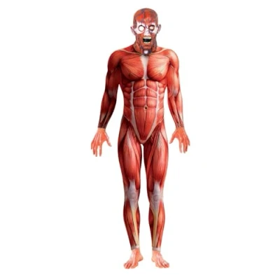 Immagine di SMIFFYS Costume Anatomia Uomo, comprende Body e Maschera