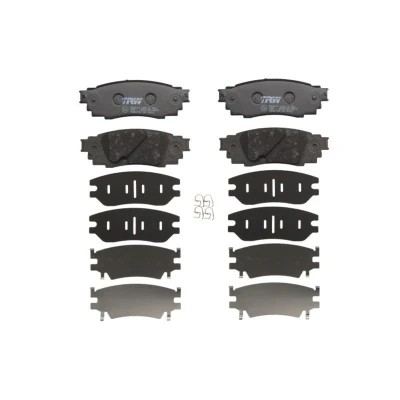Immagine di TRW GDB2183 Kit pastiglie freno Non predisposto per contatto segnalazione usura con accessori TOYOTA: C HR, Corolla XII Station Wagon