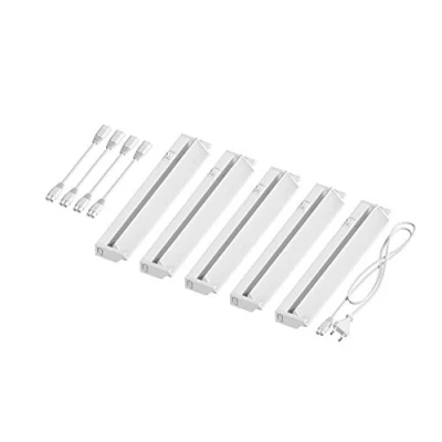 Immagine di ledscom.de Apparecchio LED sottopensile LIWO 35cm, orientabile, 476lm ciascuno, bianco caldo Set di 5