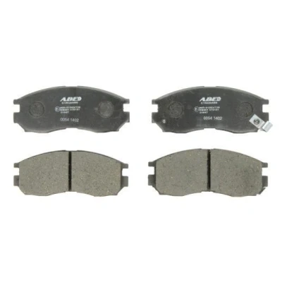 Immagine di ABE C15030ABE Kit pastiglie freno Assale anteriore con segnalatore acustico usura MITSUBISHI: L200 III Pick up, L400 / Space Gear Bus, ECLIPSE 1
