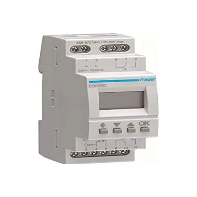 Immagine di Hager Timer per guida DIN analogico
