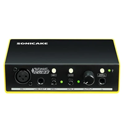 Immagine di SONICAKE interfaccia audio professionale per computer che incorpora preamplificatori analogici Sonic Cube