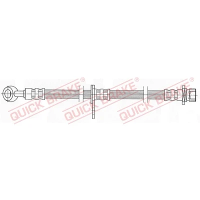 Immagine di QUICK BRAKE 59.904 Tubi Freno 388mm con filettatura interna