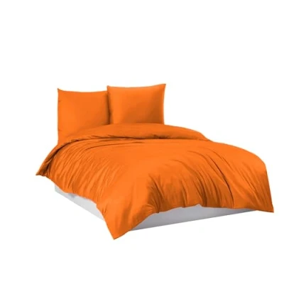 Immagine di Mixibaby Biancheria da letto, copripiumino 100% cotone, 135 x 200 cm, 155 220 colore: arancione, dimensioni: cm