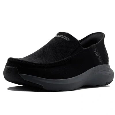 Immagine di Skechers Parson RALVEN, Scivolare su Uomo, Black Mesh, 42.5 EU